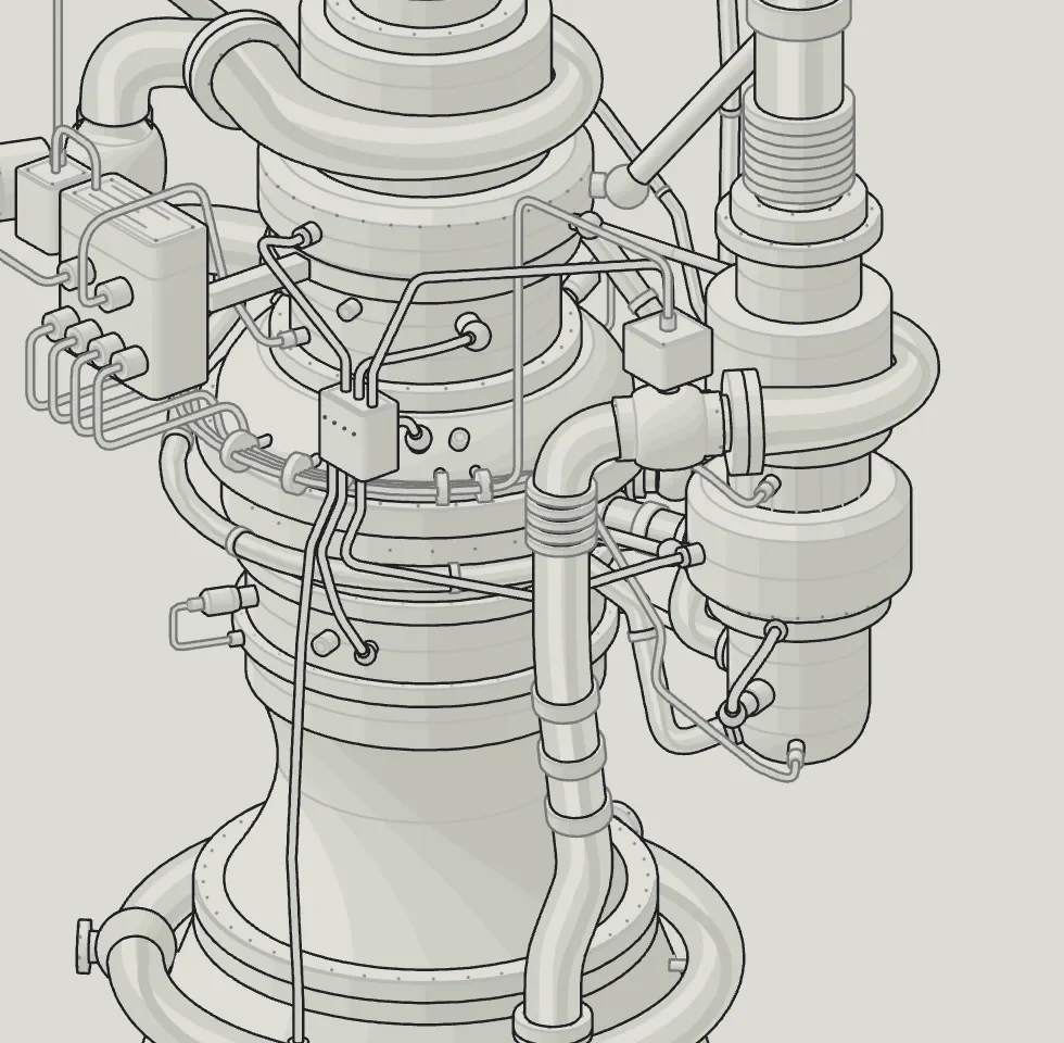 The same view as it ships, with cables in clamped lanes.